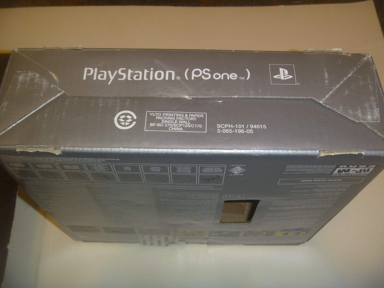Sony Playstation 1 PS1 PSOne System Console White SCPH-101 In Box Good Shape