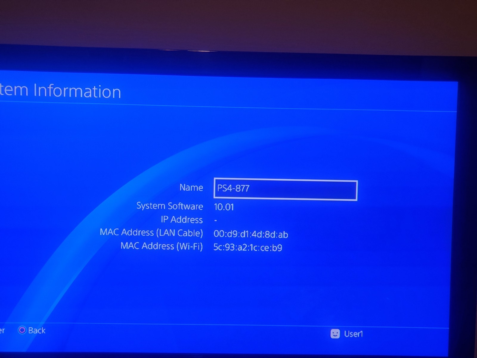 PS4 White Low Firmware 10.01