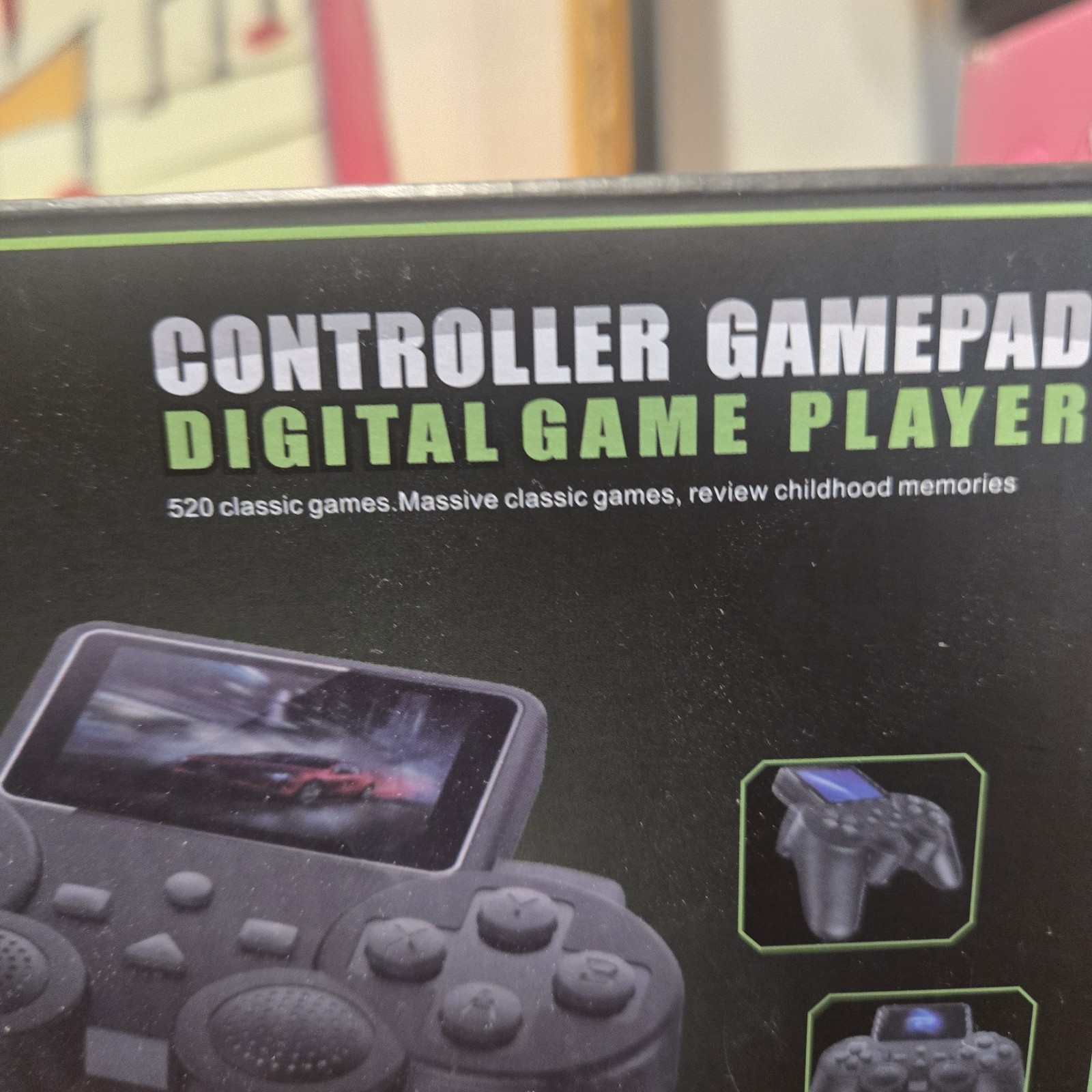 S10 Gamepad White Handheld Console Classic Games TV Connect Professional Chip