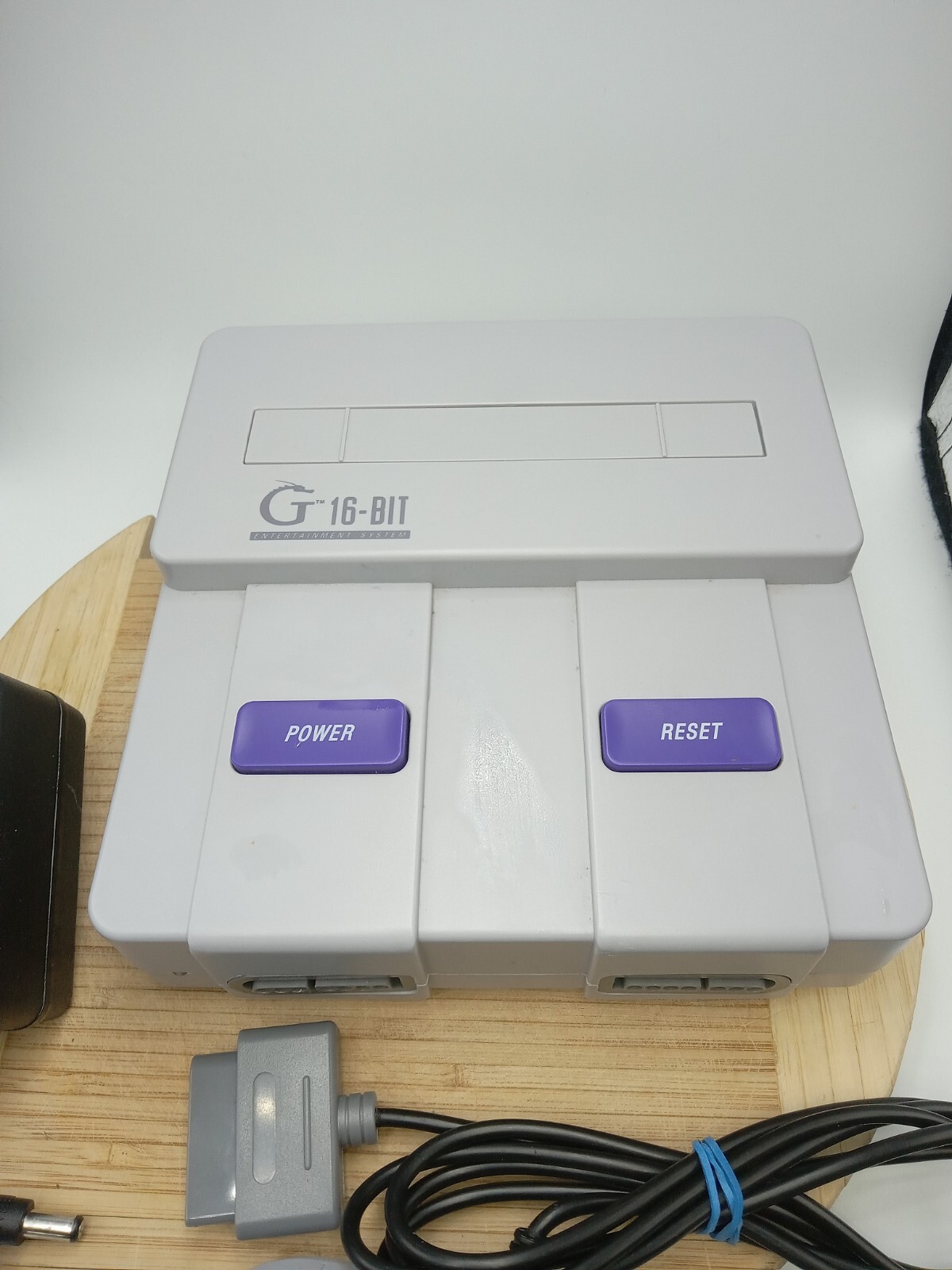 Gamerz Tek 16-Bit PARTS ONLY Entertainment System Console Without Colors No Work
