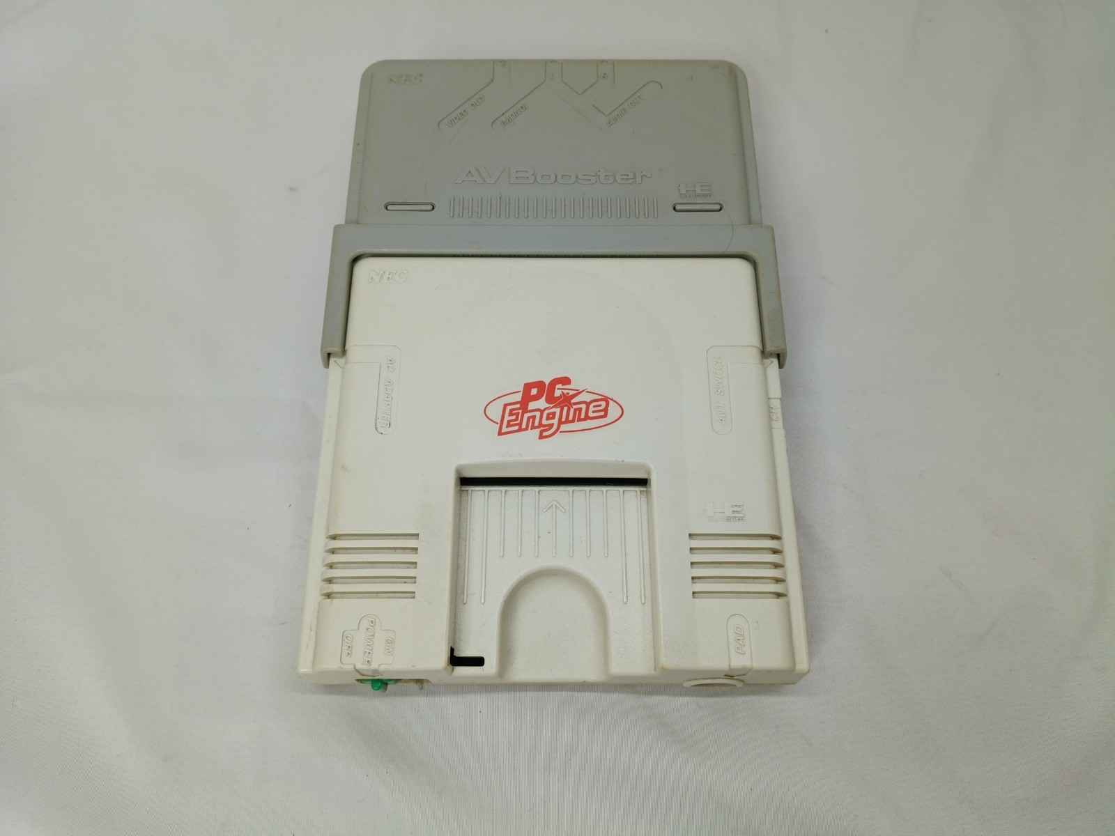 PC Engine console AV Booster Turbo Pad Controller R-Type I &II set NTSC-J Tested
