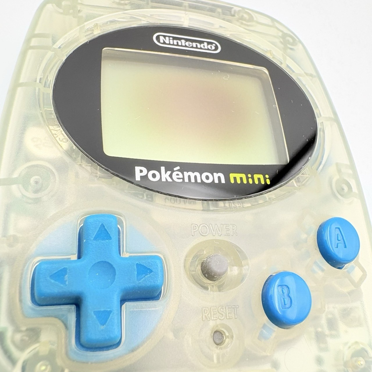 Nintendo Pokemon Mini Handheld Console Wooper Blue & Games Tetris Pinball Japan