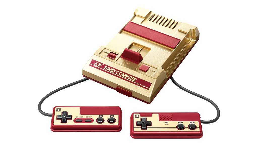 Nintendo Classic Mini Family Computer Jump 50th Anniversary Gold Edition Japan
