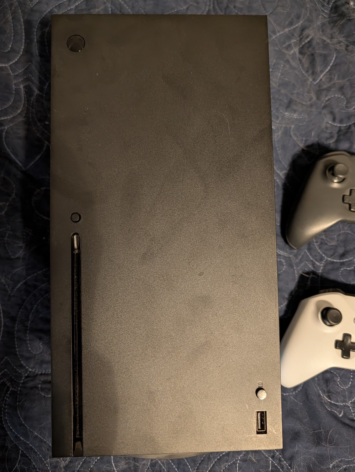 Microsoft Xbox Series X 1TB Black Console + Two Controllers + Charger