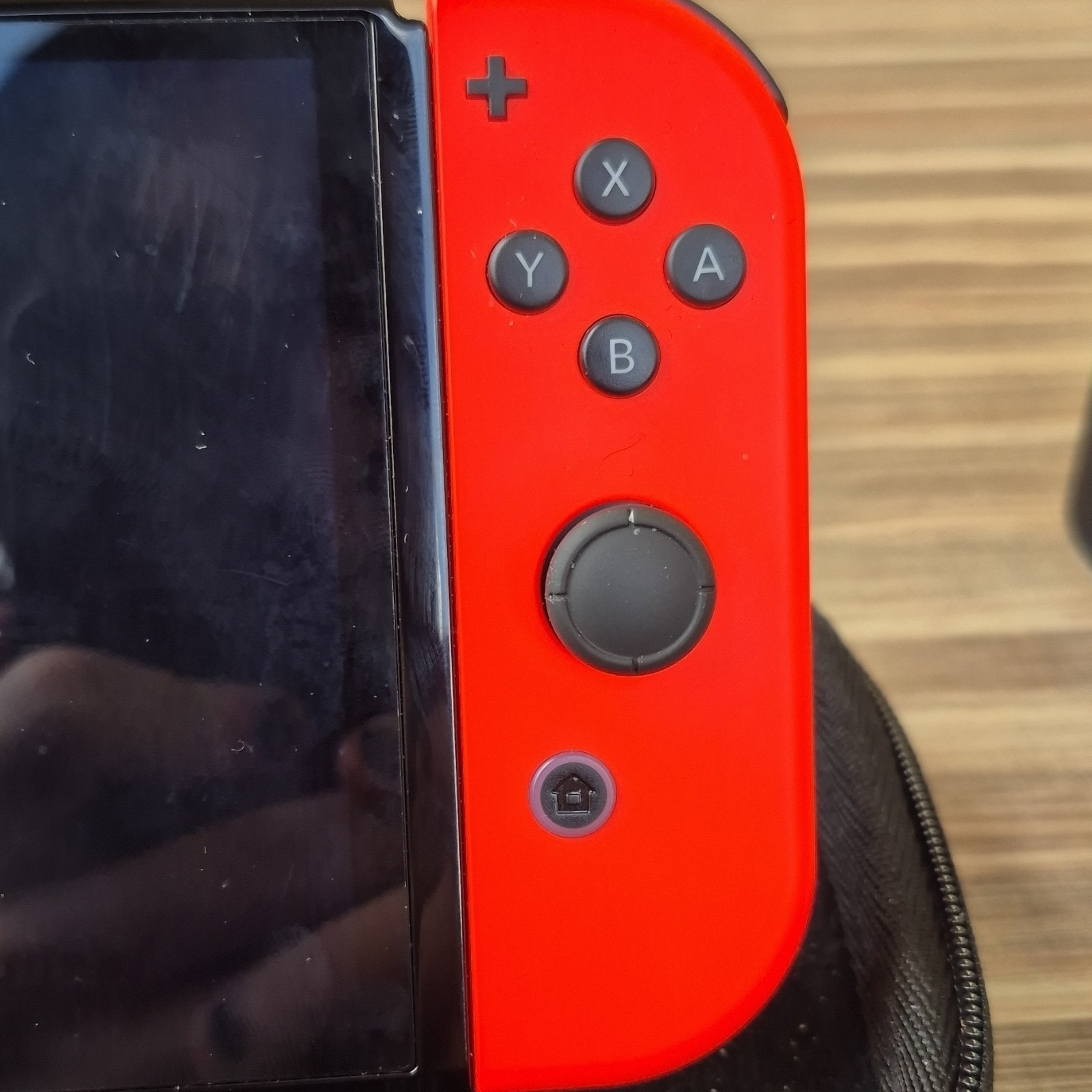 Nintendo Switch Console Black with White and Red Joy-Con Handheld Multiplayer