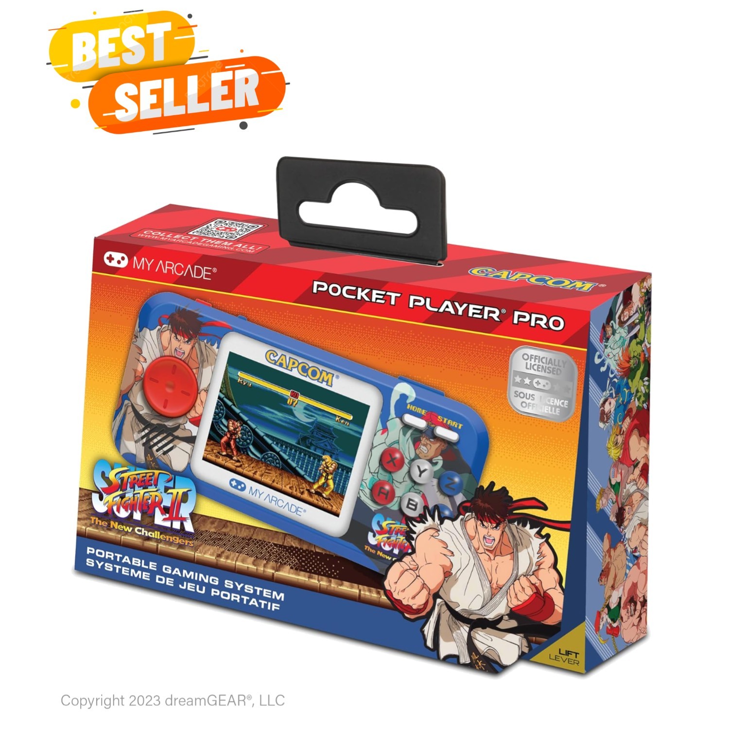 Street Fighter II Retro Handheld: Includes Super Street Fighter II & Champions