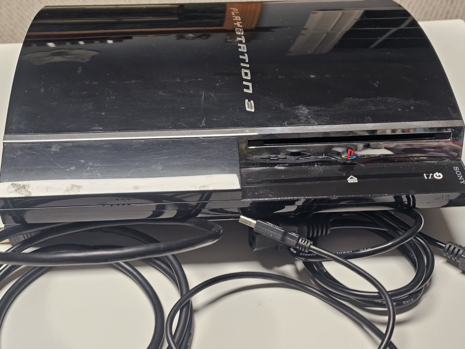 PlayStation 3 60GB Backwards Compatible CECHA01 w/ 2 Controllers
