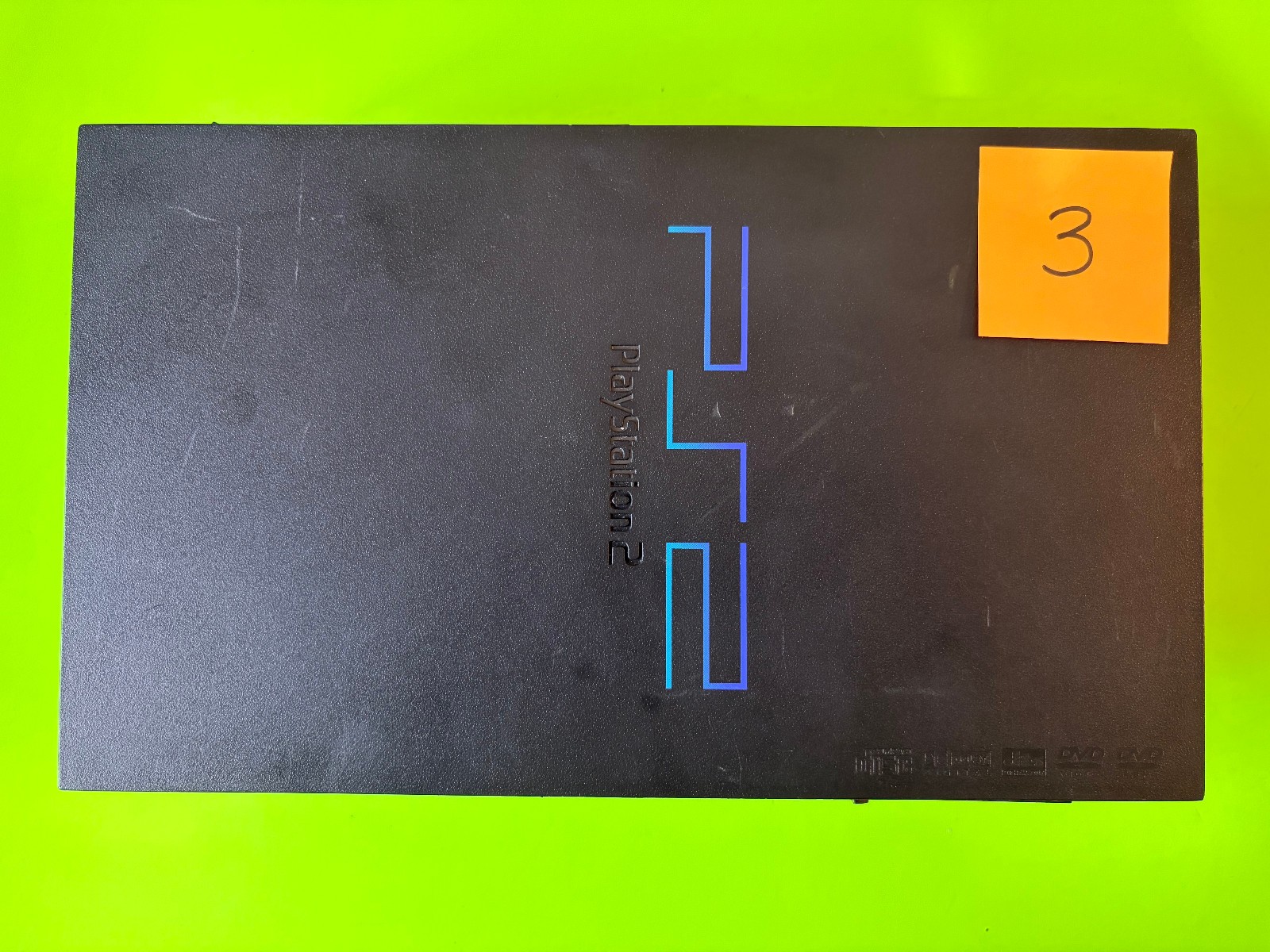 Sony PlayStation 2 (fat) Console SCPH-50001 Black NTSC-U/C FOR PARTS/REPAIR