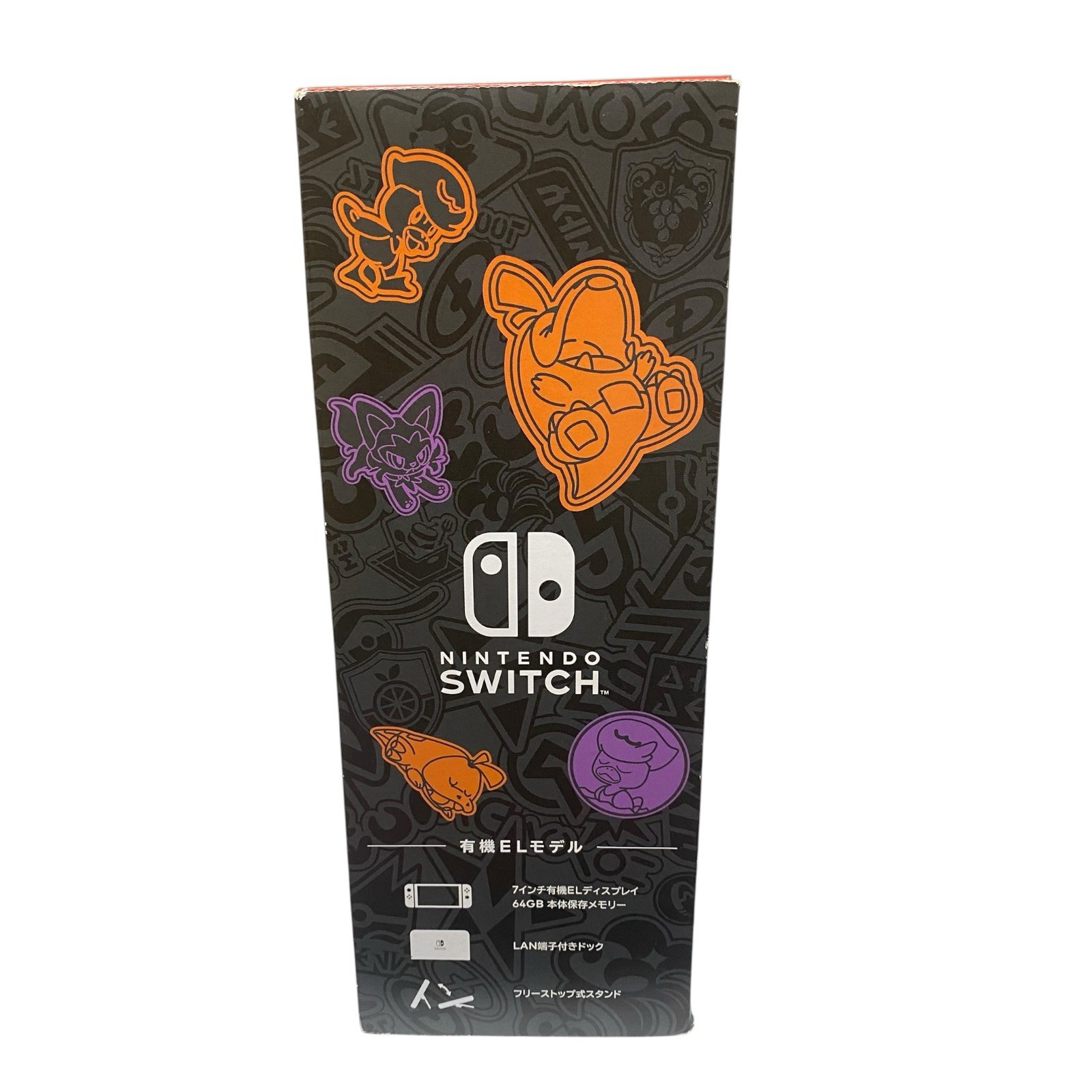Nintendo Switch OLED Pokémon Scarlet & Violet Edition good condition No.2