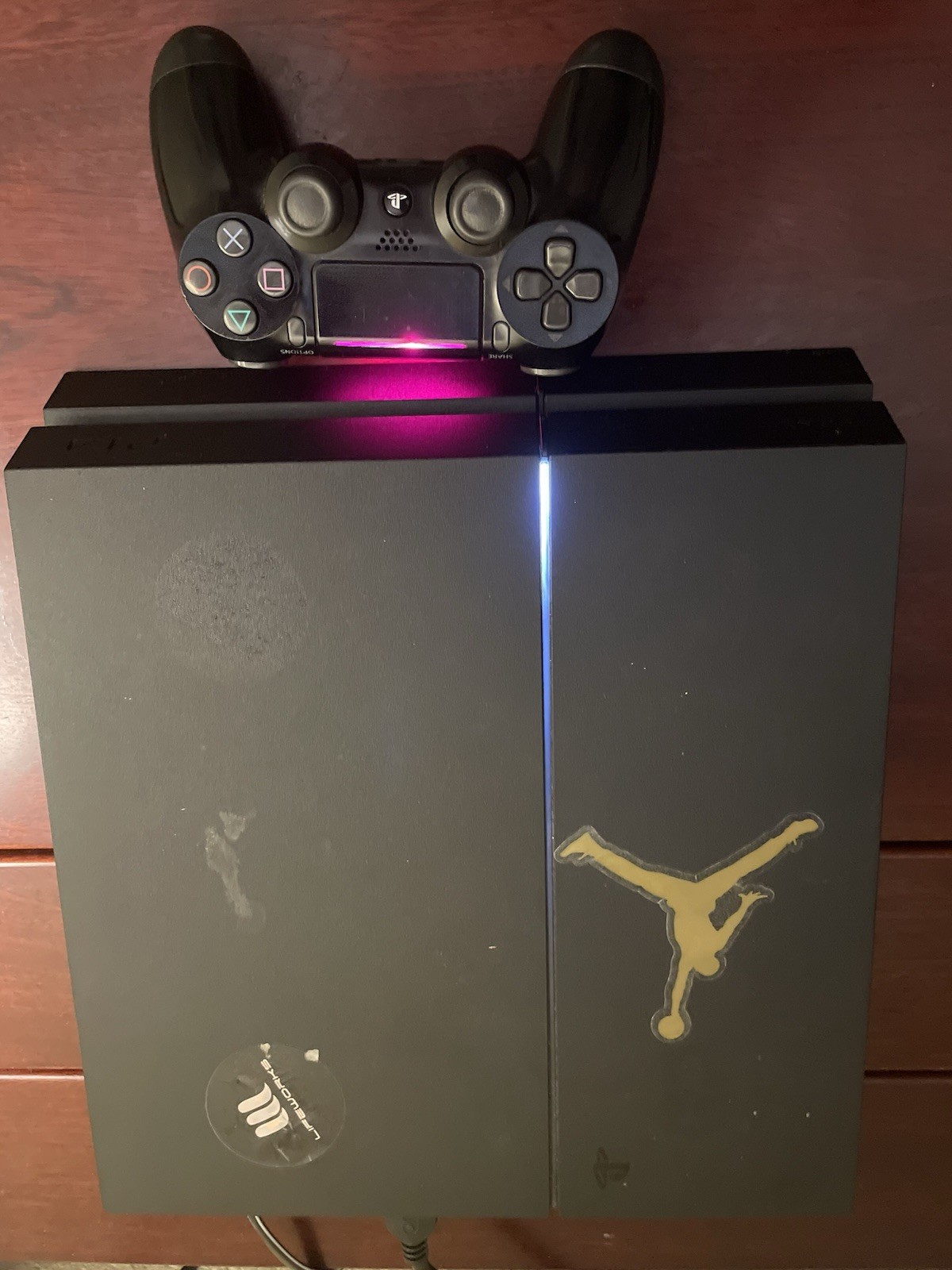 Sony PlayStation 4 Black Console with Controller Wi-Fi Capability HDMI