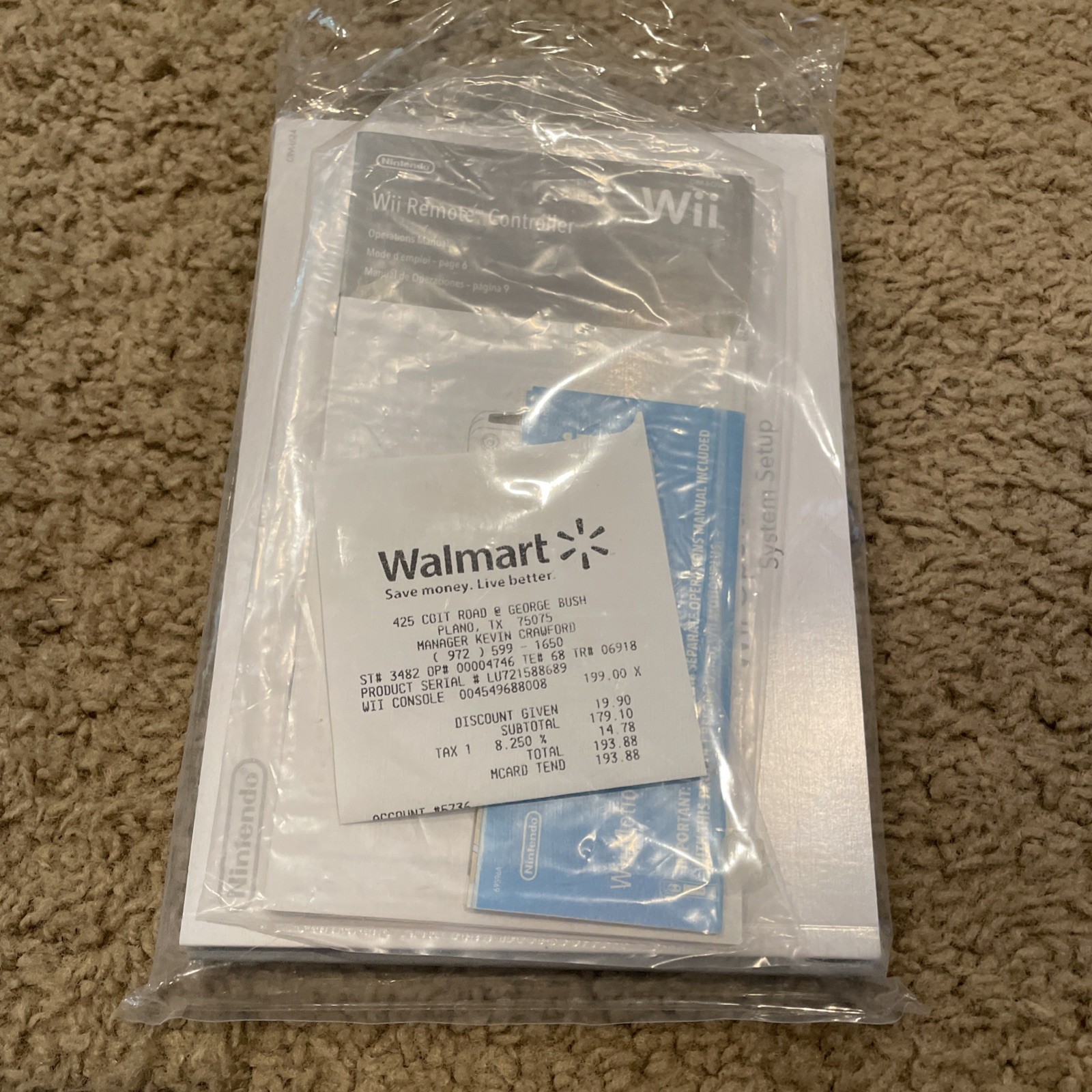 Nintendo RVL-101 Wii Console – White Near Complete In Box “No Wii Sports Game “