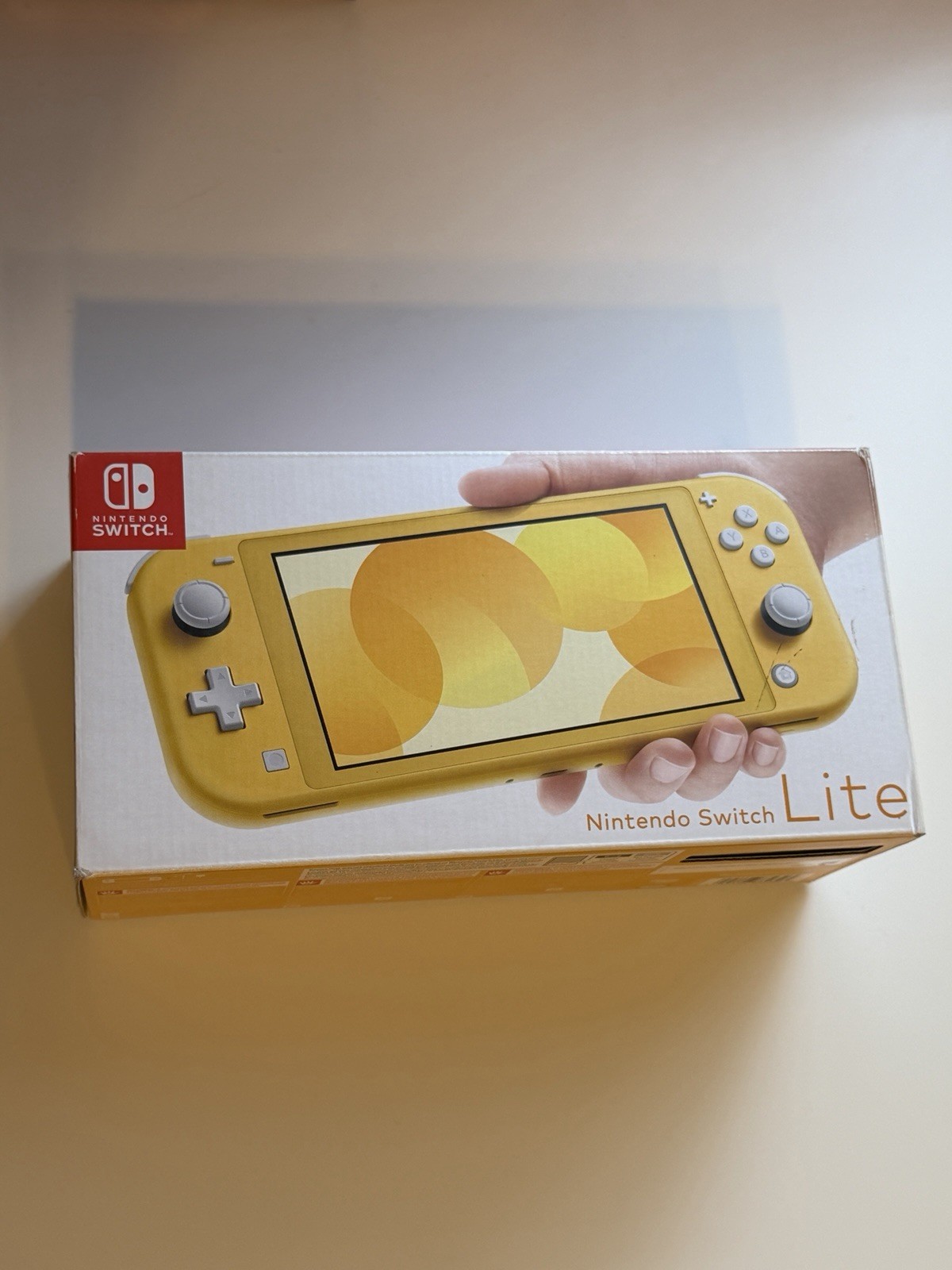 Nintendo Switch Lite Yellow Handheld Console 32GB USB-C 720p HDH-001 w/ Box