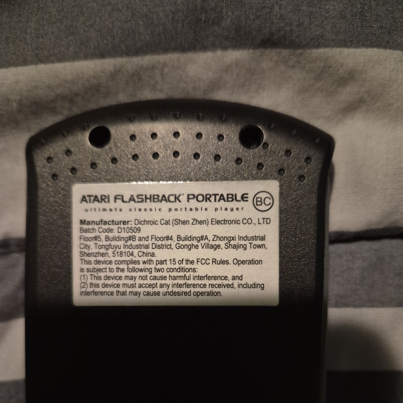 Atari Flashback Portable Handheld Game Needs New Battery