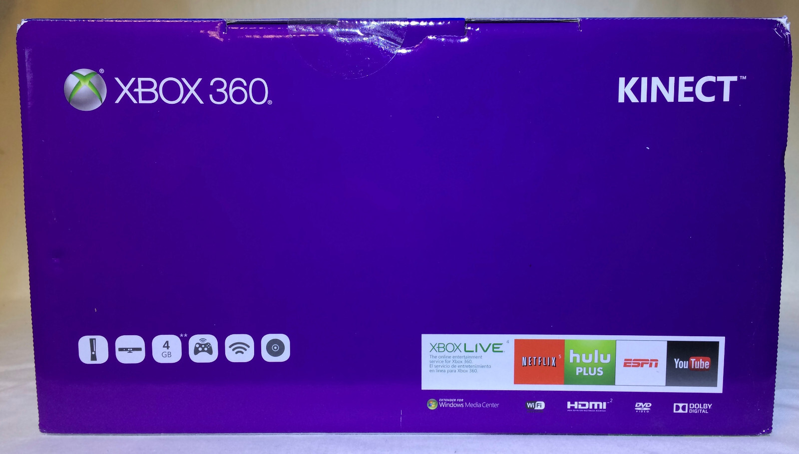 Microsoft XBOX 360 Kinect Holiday Bundle w/Disneyland Adventures & Kinect