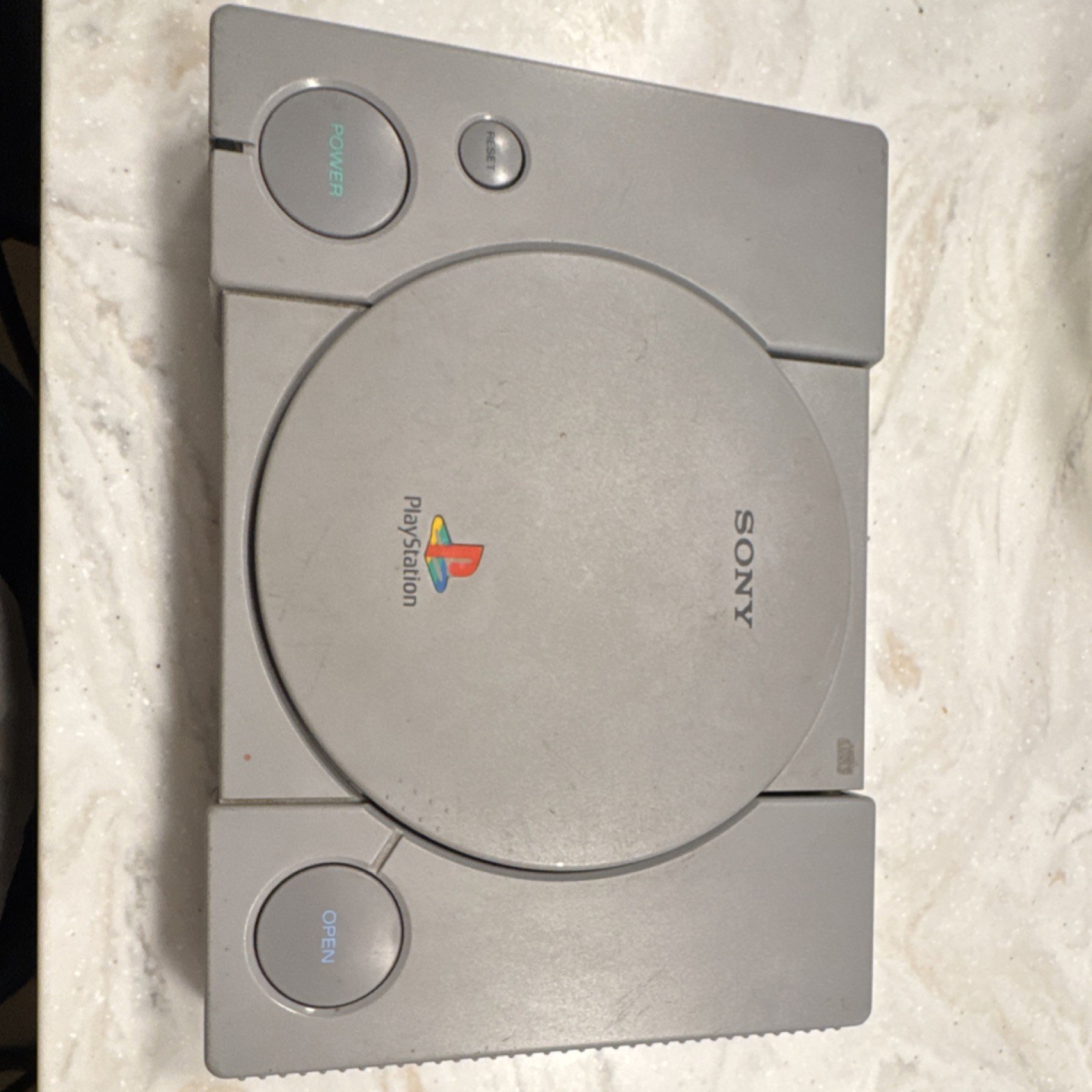 Sony PlayStation SCPH-7501 Gray Console not working/for parts