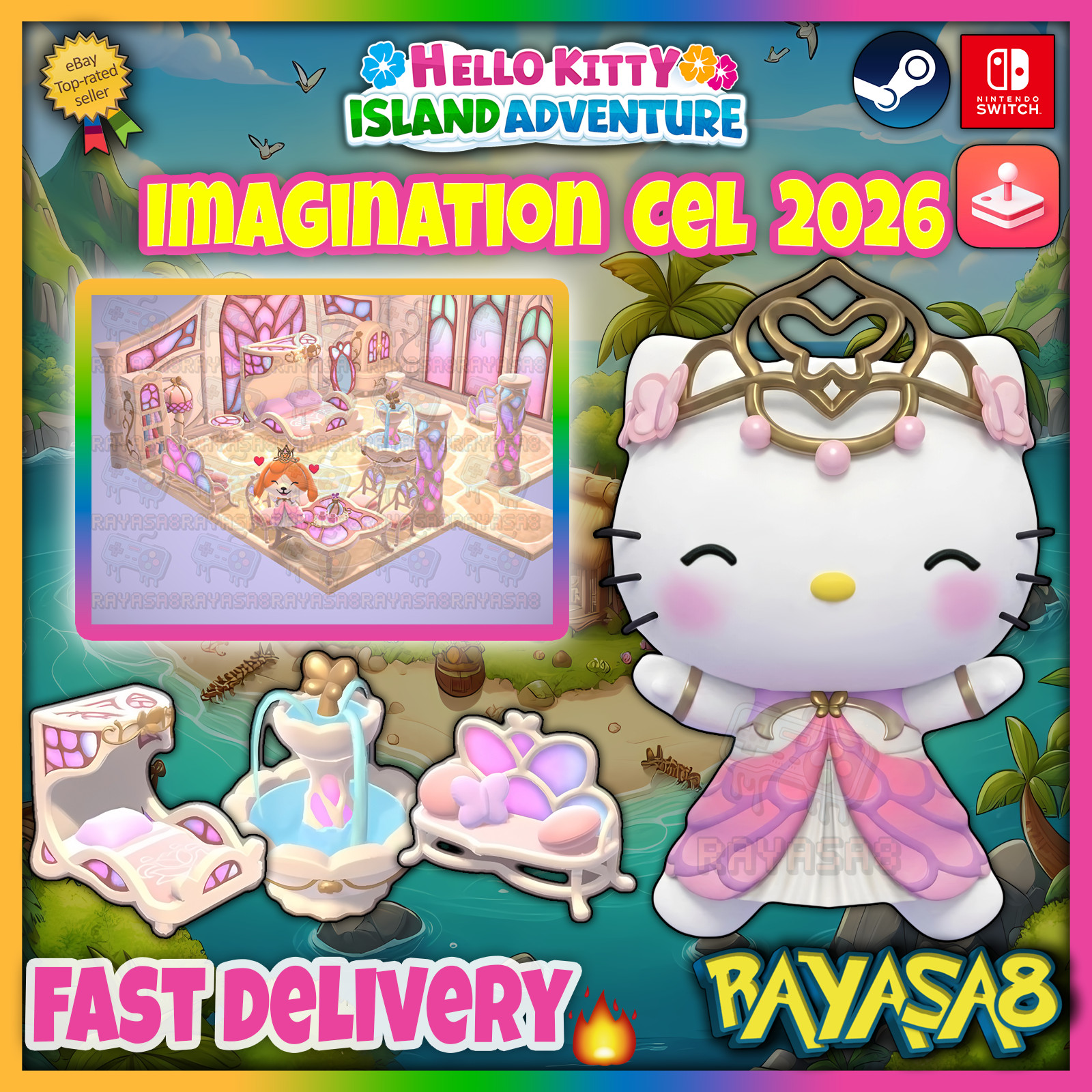 Imagination 2026 🧚 Hello Kitty Island Adventure | Arcade | Nintendo | Steam