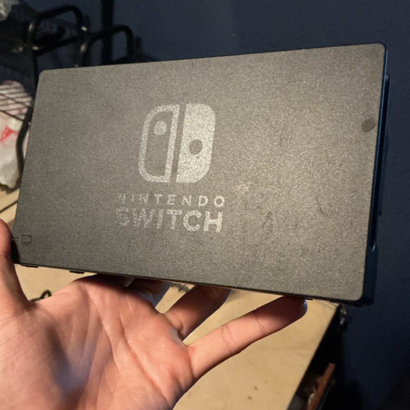 Nintendo Switch Black Console no Joy It has a high speed HDMI cable
