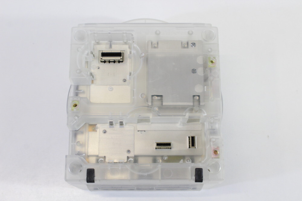 Nintendo Gamecube Console Clear Translucent White & AC NTSC-U/C DOL-001 Slow RGB