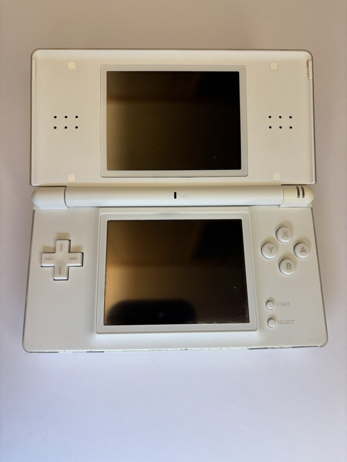 Nintendo DS Lite Handheld System White Complete Bundle With Games Tested Working