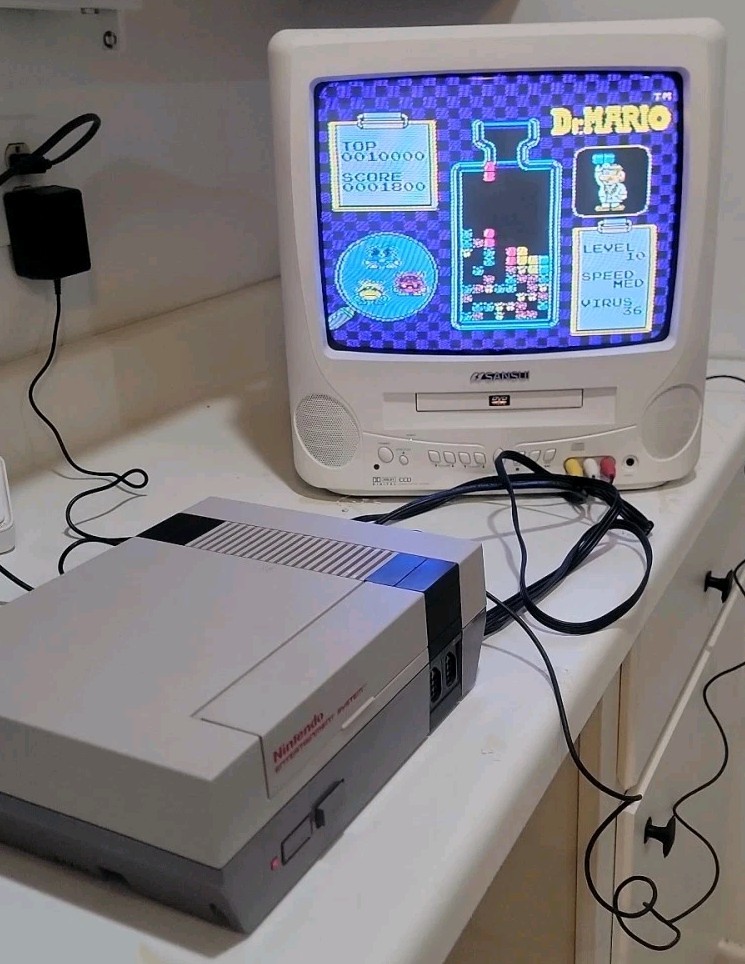 Nintendo NES Action Set Home Console – SEE PHOTOS