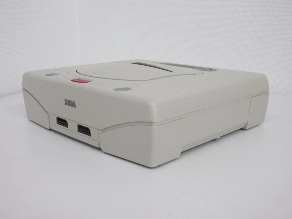 SEGA Sega Saturn console Controller Cable set White HST-3220 Japan SS TESTED