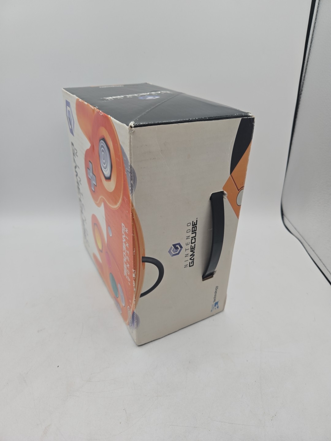 Nintendo Spice Orange Gamecube DOL-001 CIB Complete Us Region US Seller TESTED!!