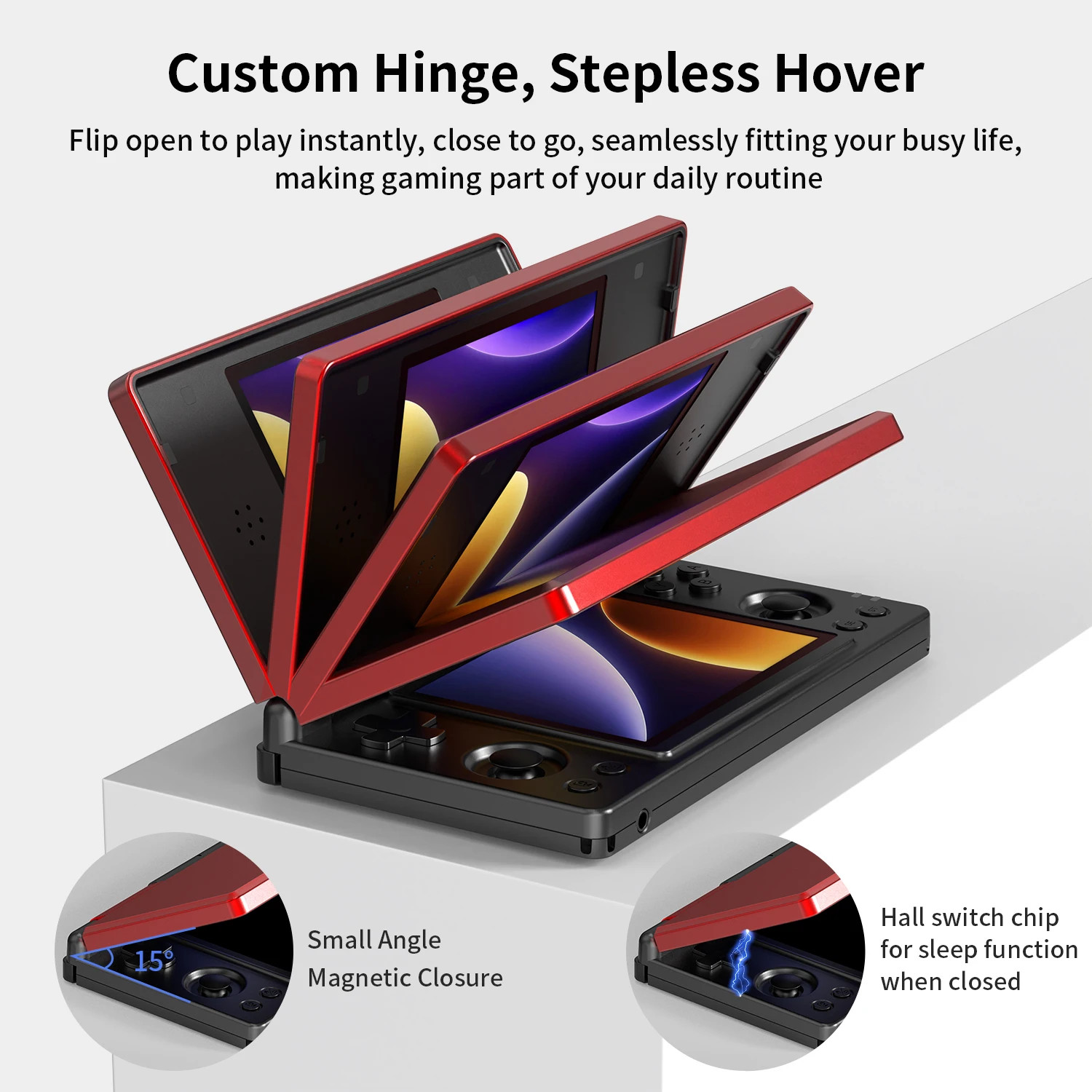 Anbernic RG DS Android Handheld, 4″ IPS Dual Screen, WiFi