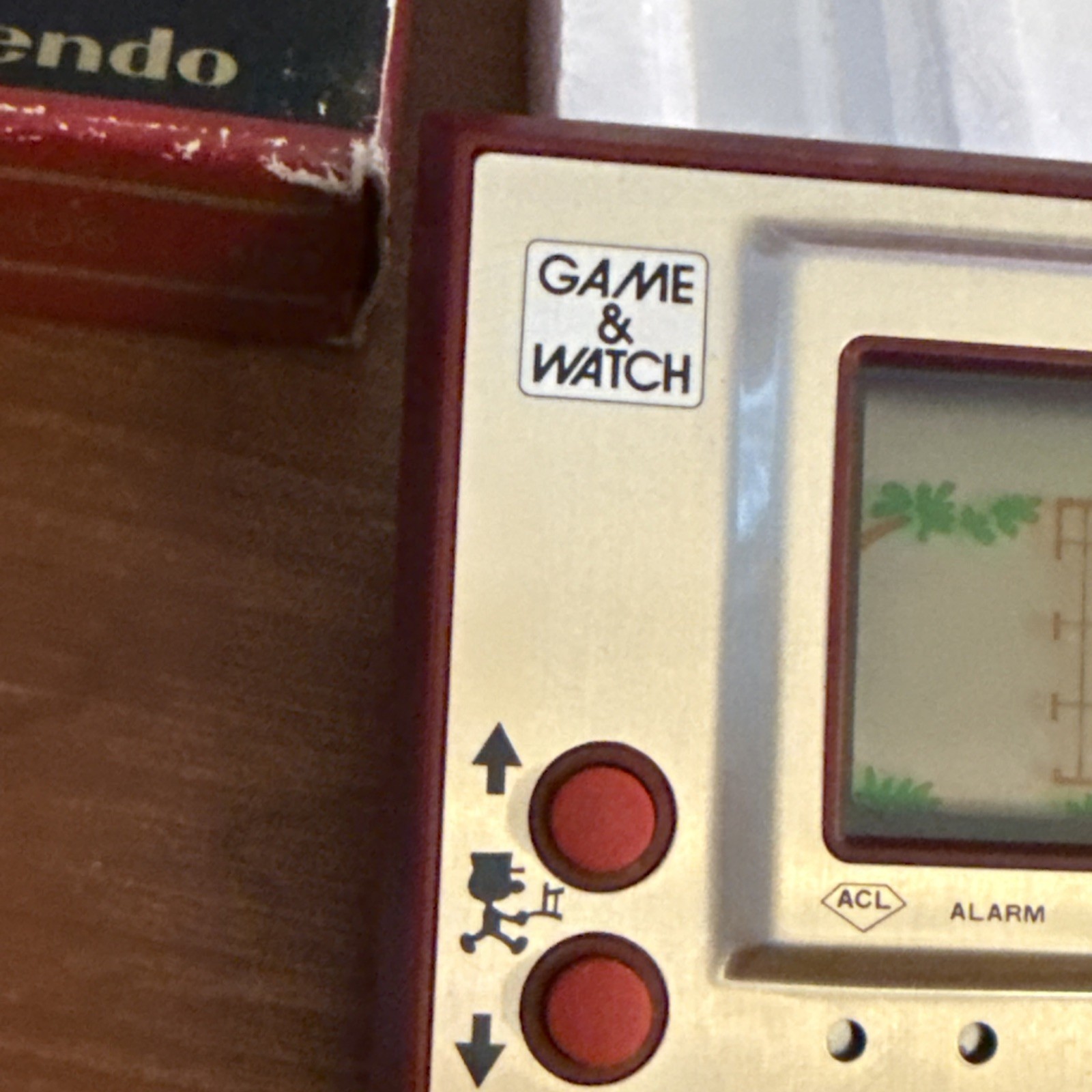 Nintendo Game & Watch LION LN-08 Gold Series 1981 With Box Working