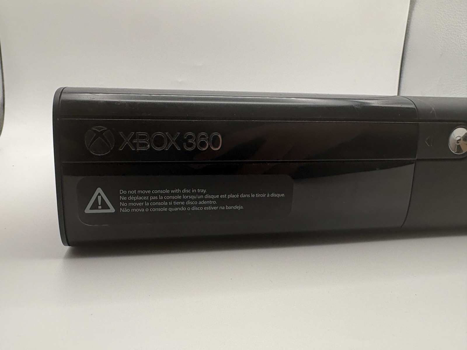 Microsoft Xbox 360 e Model 1538 Black No HDD Video Game Console *Console Only*