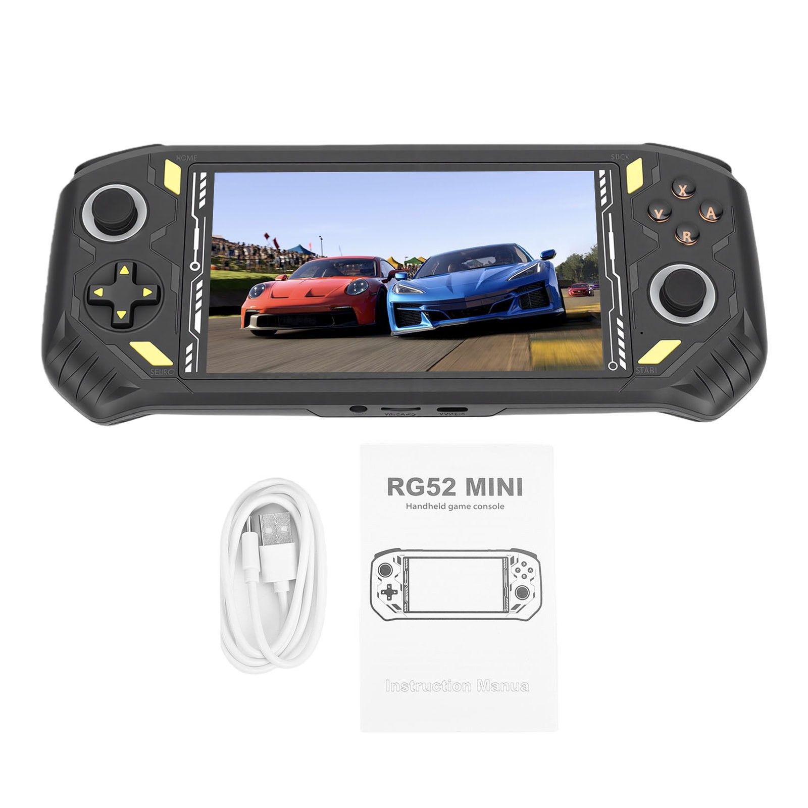 Handheld Game Console 5.5 Inch Screen 2G RAM Rechargeable Portable Gaming P YNKS