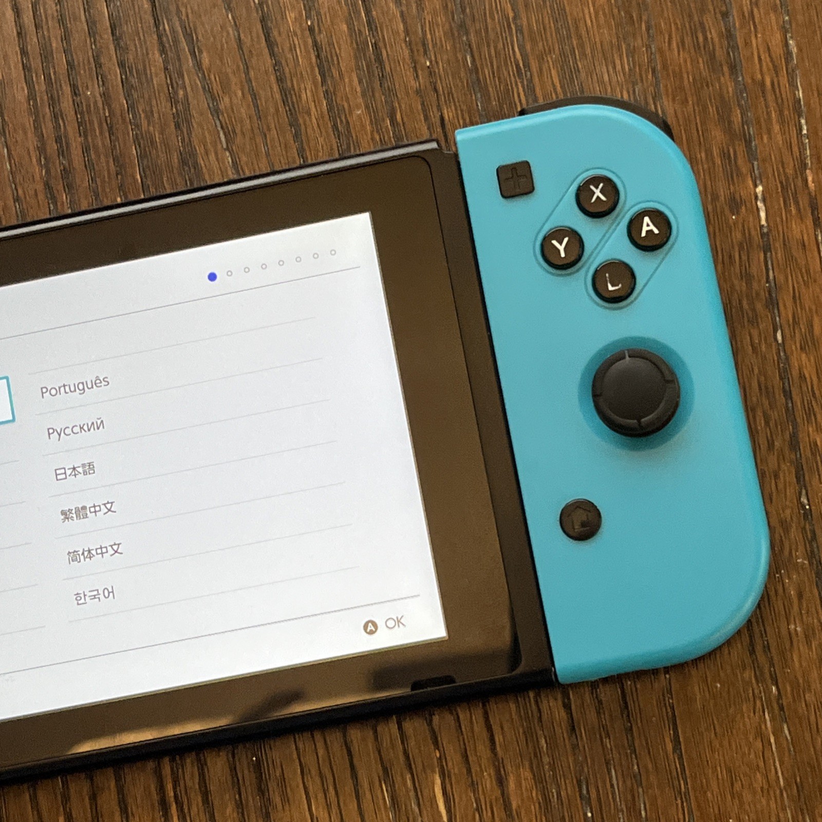 Nintendo Switch HAC-001 Console Neon Red Blue Joy-Cons Tested No Dock/Charger