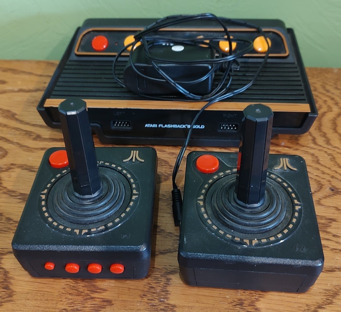 Atari Flashback 8 Gold AR3630 Game System With Power Cord – Tested