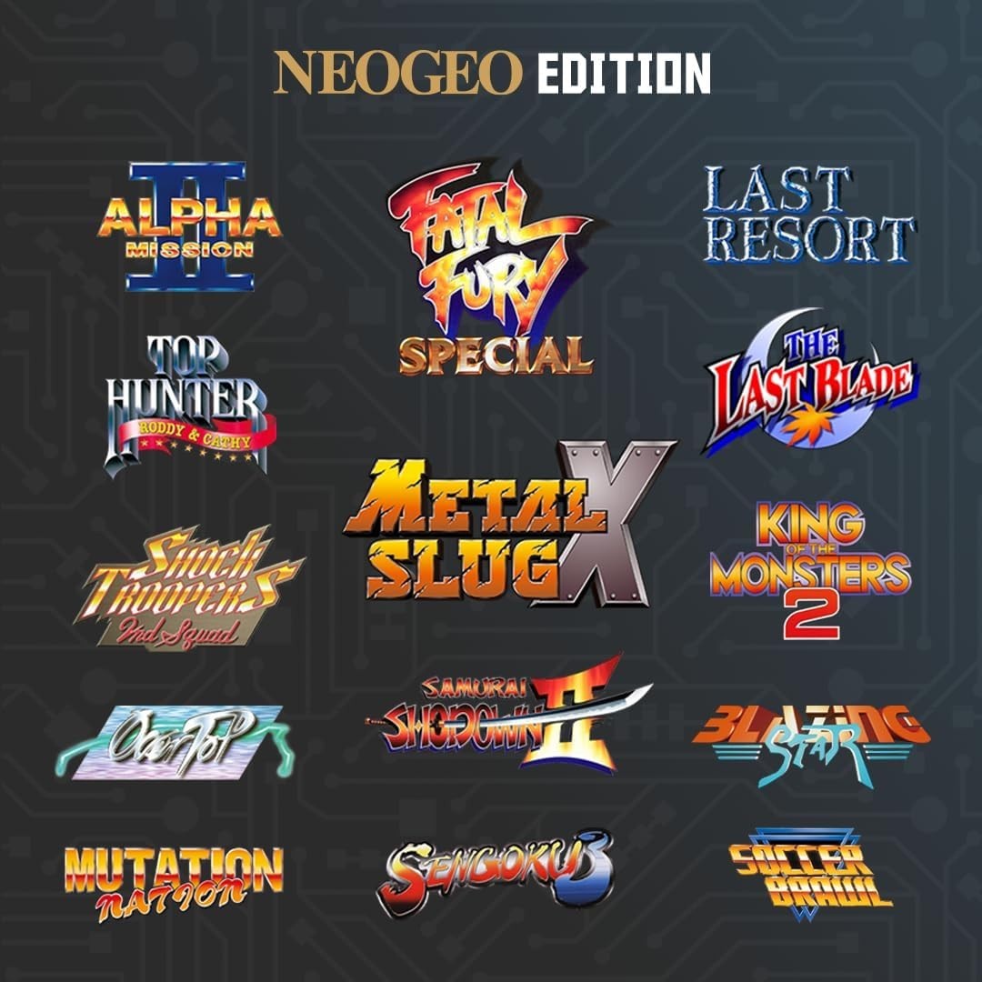 BRAND NEW Evercade NEOGEO Super Pocket Limited Edition Arcade Metal Slug MVS AES