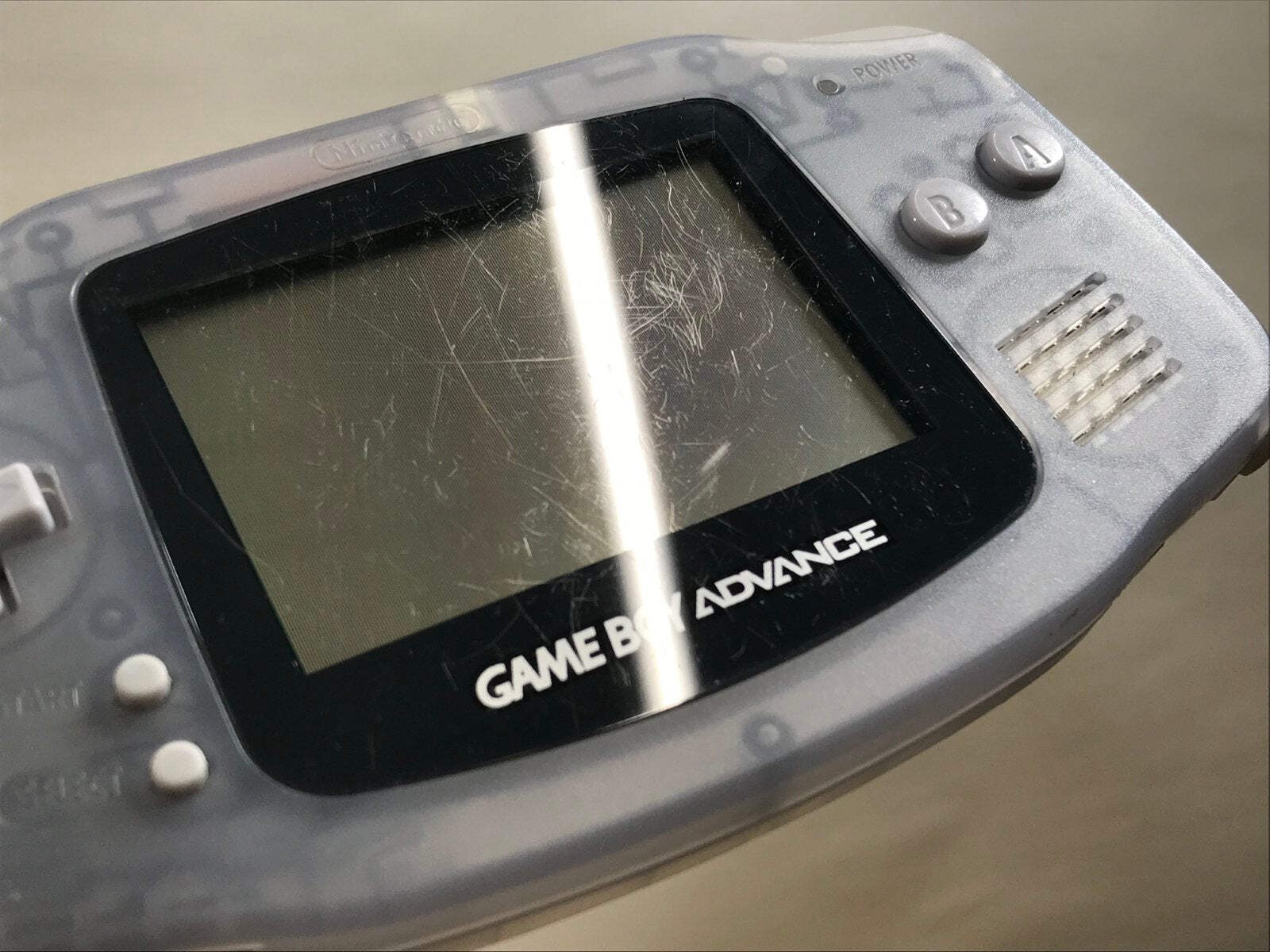 GameBoy Advance Milky Blue Console Nintendo Japan – With Defects LH1186