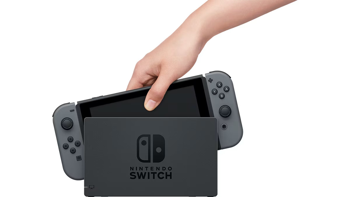 Nintendo Switch Console Only in ok condition the left joy-con does not connect