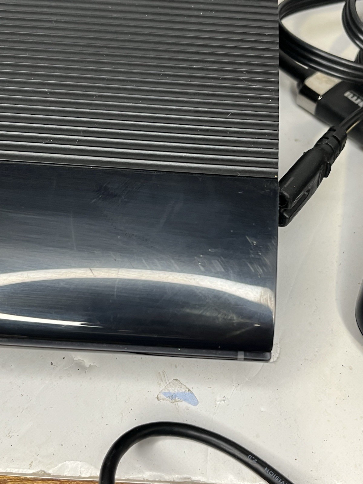 Sony PlayStation 3 PS3 Super Slim CECH 4201A 12GB Console Tested & Working!