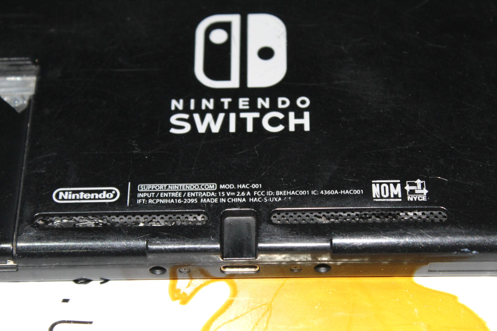 Nintendo Switch V2 HAC-001 Console Only TESTED AND WORKS