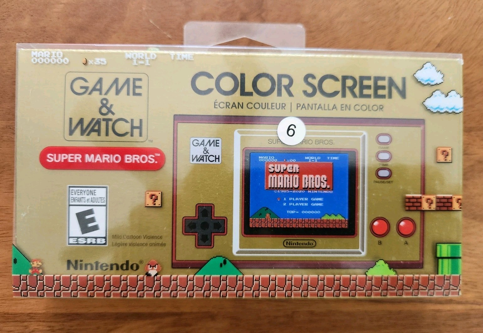 Nintendo Game and Watch Super Mario Bros Color Screen *NEW and Sealed*