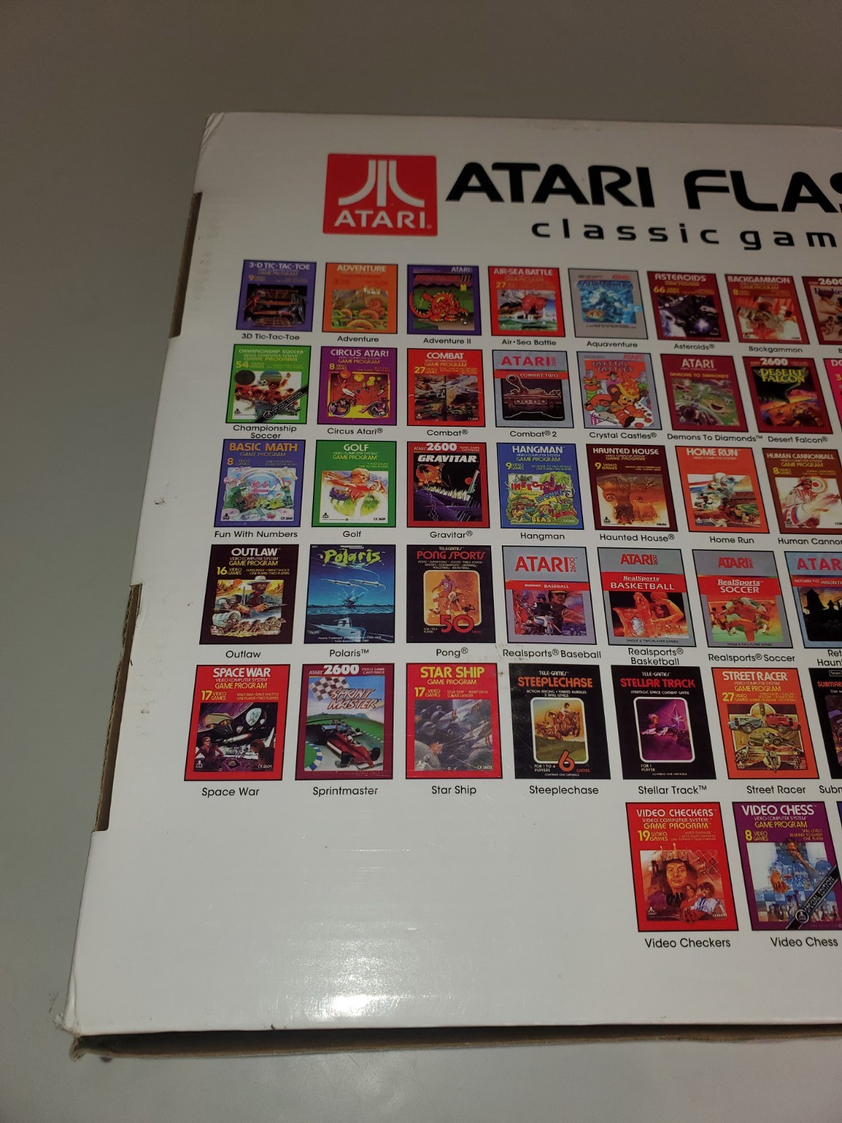 Vintage ATARI 2600 Flashback 4 Mini Classic Video Game System 76 Games Millipede