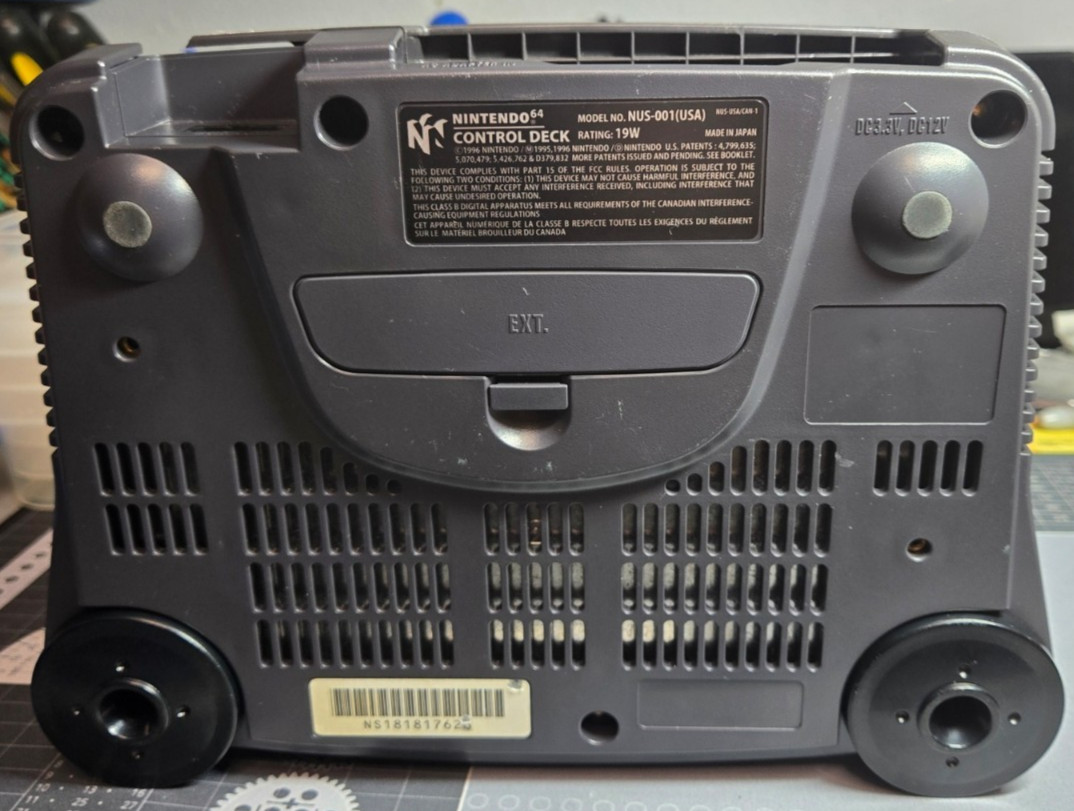 2x Nintendo 64 N64 Console 1 w/ Expansion Both NUS-001 And Power Supply