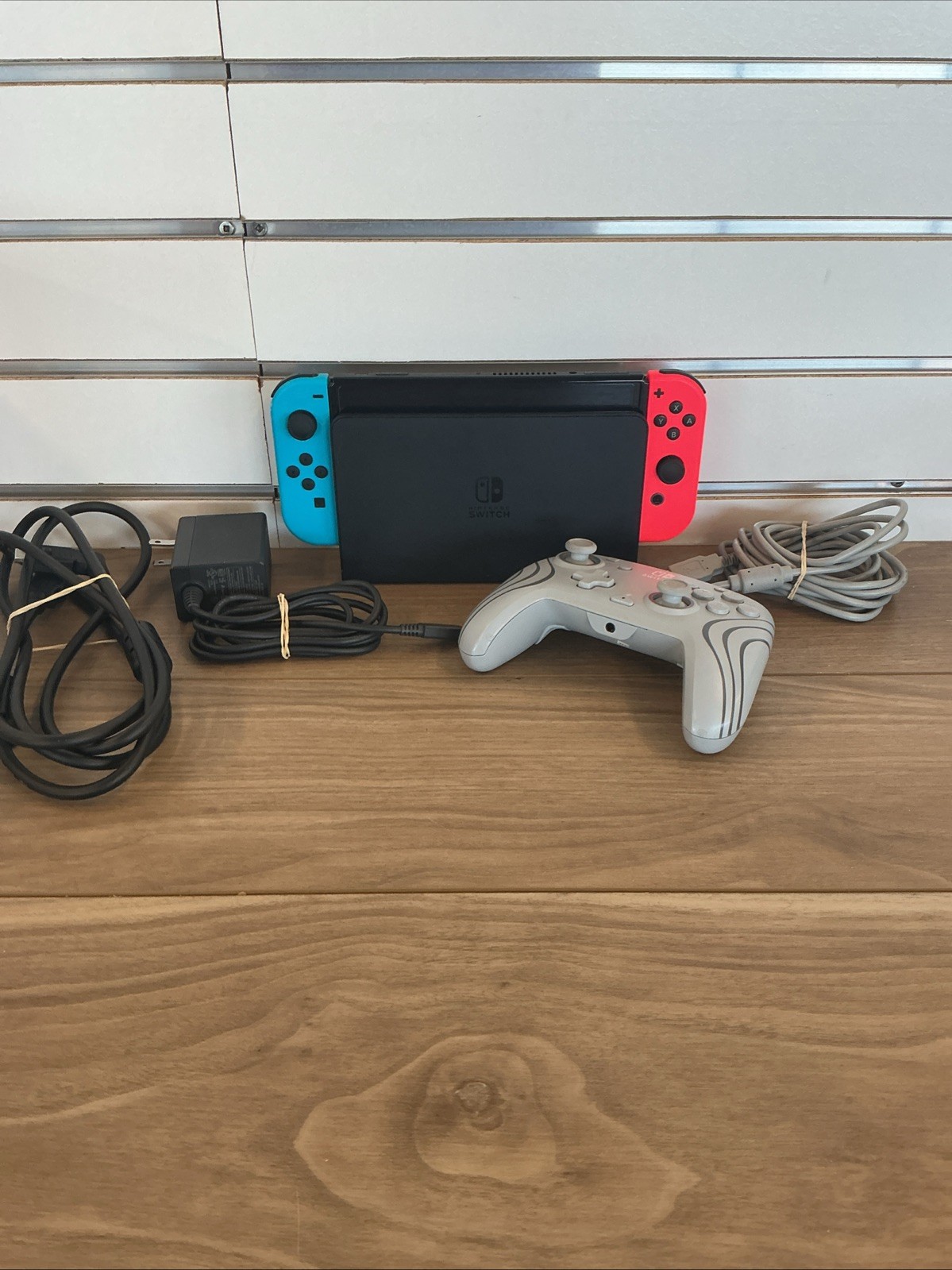 Nintendo Switch Console 720p Wi-Fi w/ Red/Blue & Gray controller, Dock