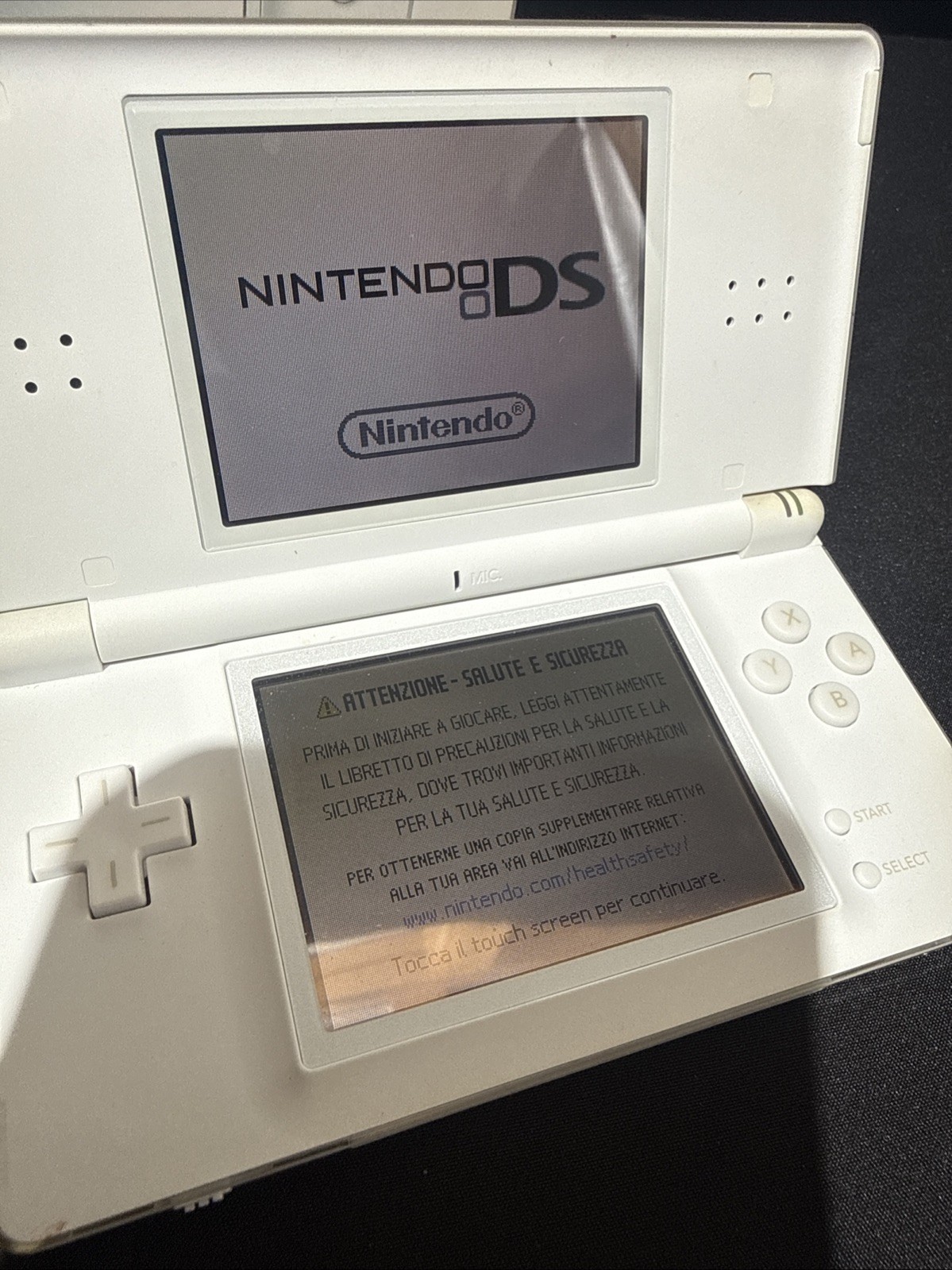 Nintendo DS Lite White Handheld Console CIB Tested Working