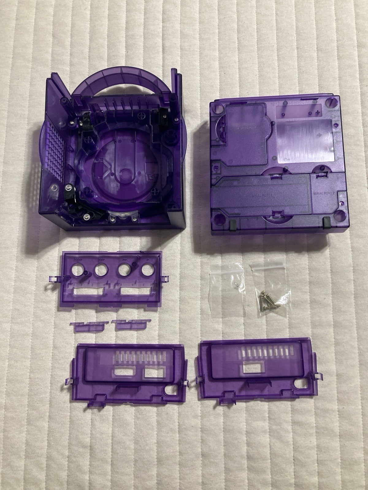 NGC Shell Replacement For Nintendo Gamecube CIB, All Regions, Never Used