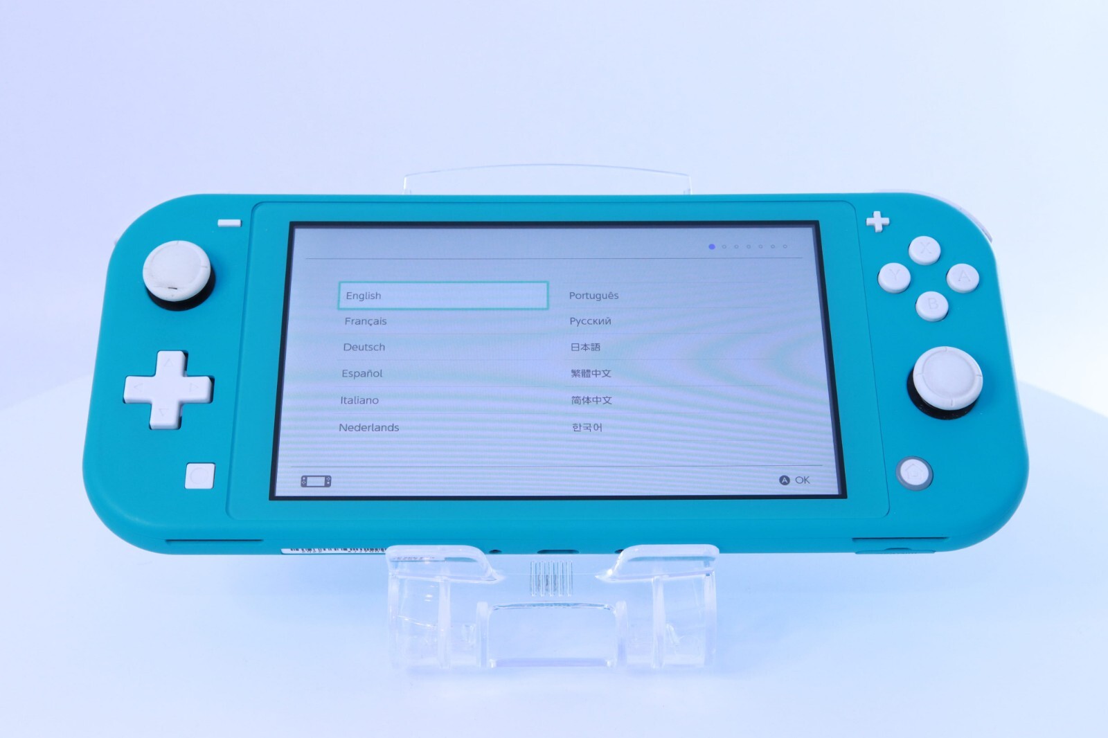 JP Game Nintendo Switch Lite Turquoise [Rank :S] W/Box【 Region Free 】
