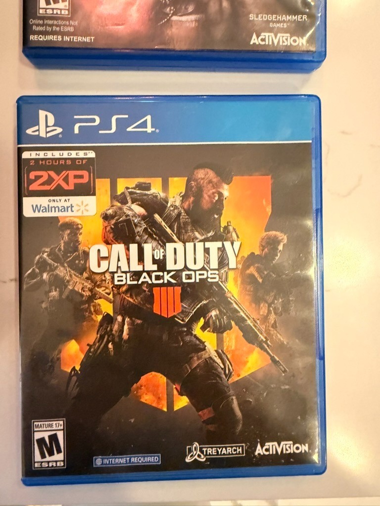 PS4 Bundle Console with 2 Controllers, Games, and 7 Games , 2TB External