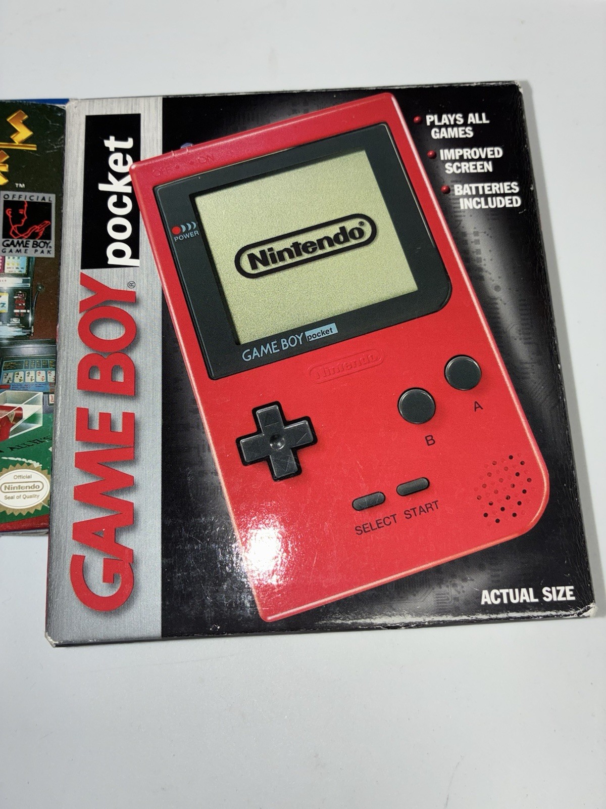 Nintendo Game Boy Pocket – Red