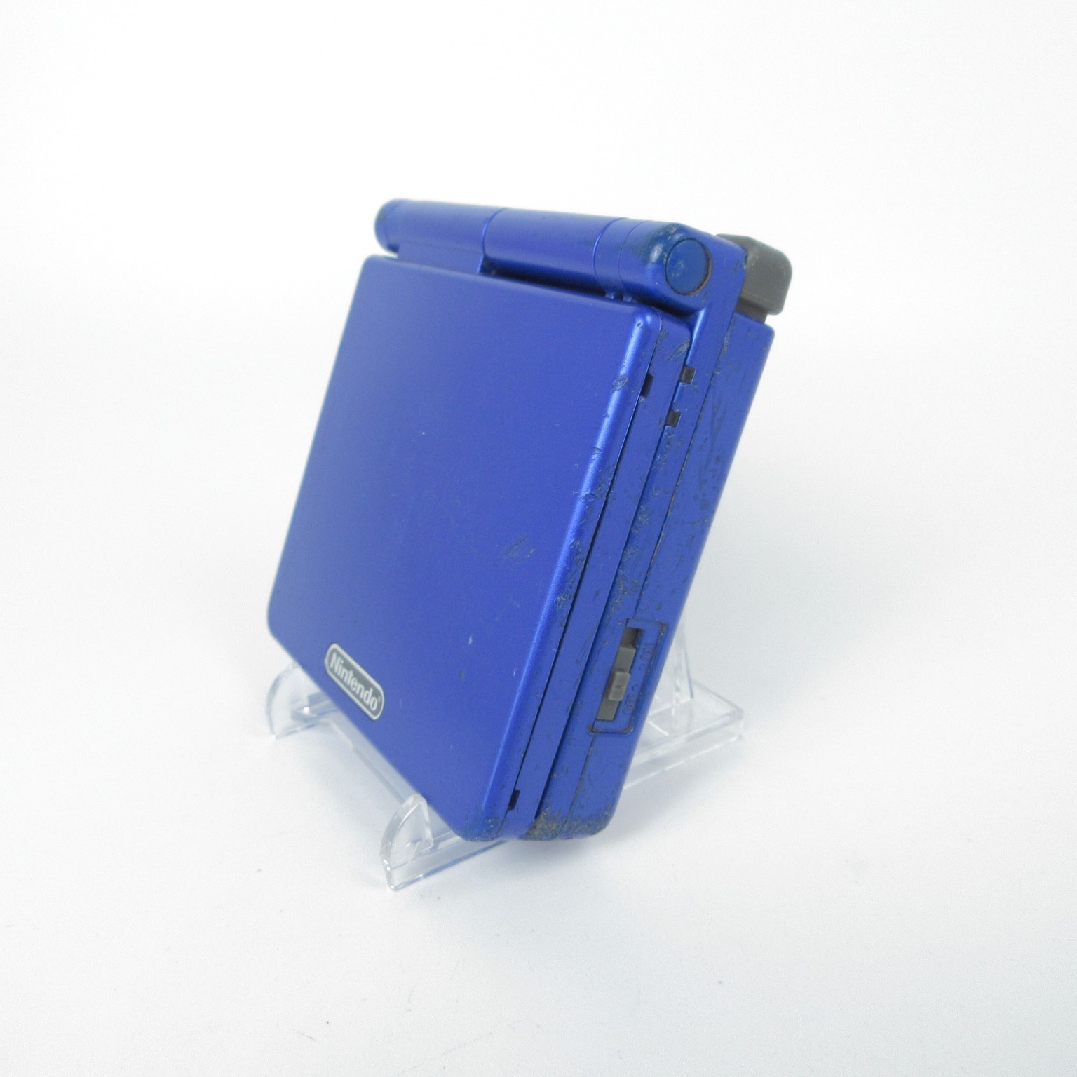 【Excellent】Nintendo GameBoy Advance SP Azurite Blue GBA Console Only #RET0214/03