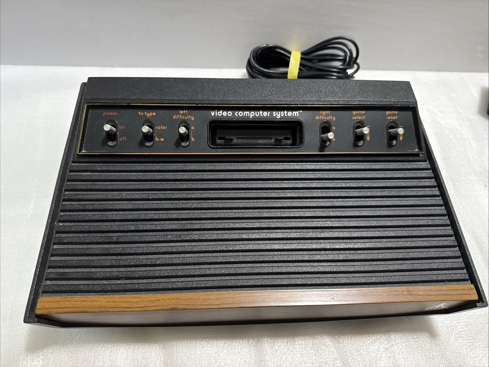 Atari 2600 Console Bundle Power Supply, Controller, 4 Games, Catalog