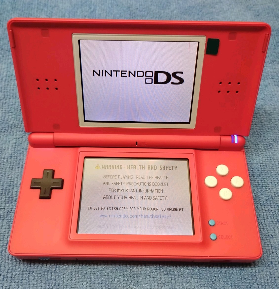 DS Lite Monster Index, Blue Power LED