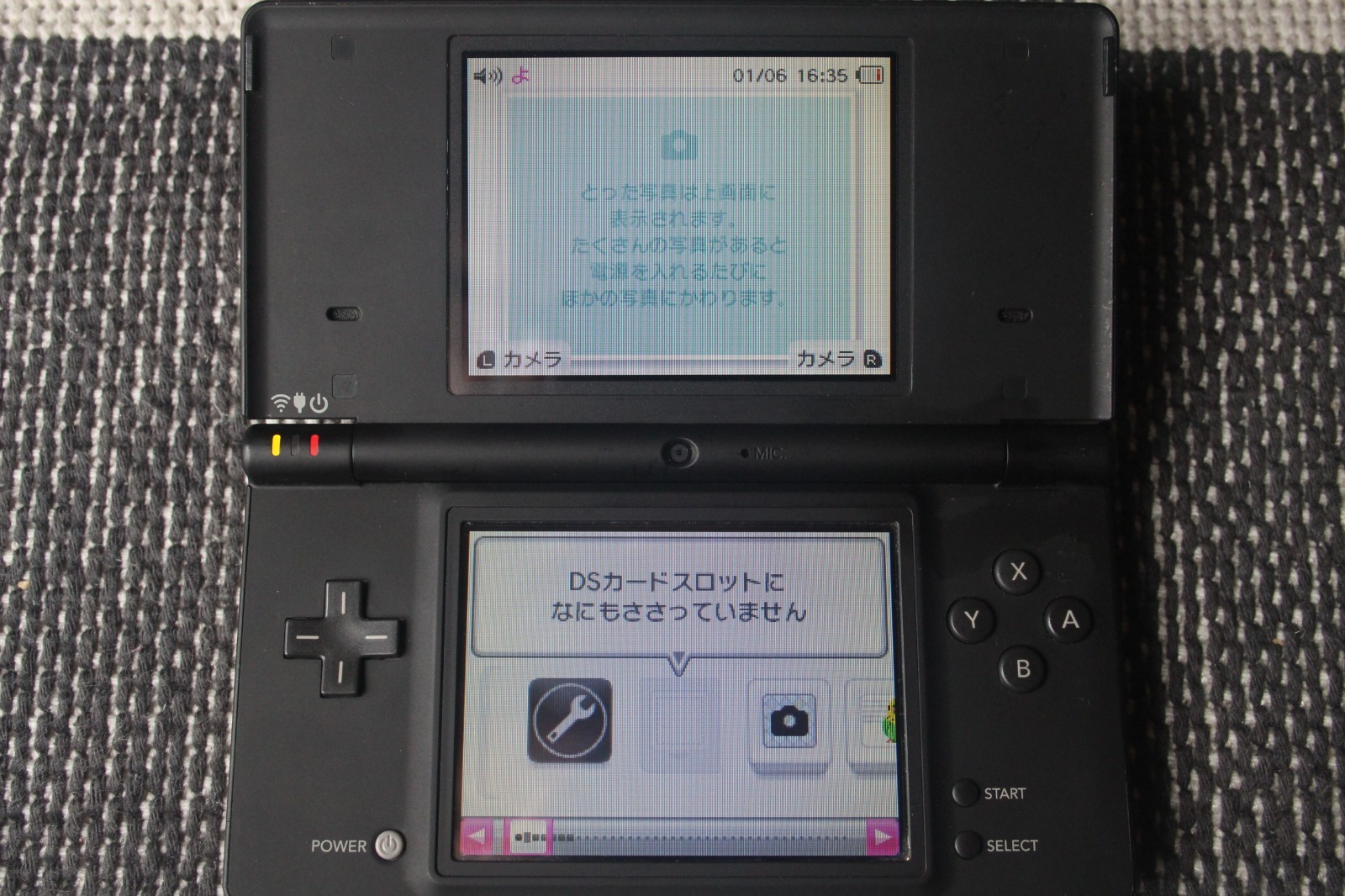 Nintendo DSi Console Kingdom Hearts 358/2 Days Limited Edition w/ Game & Charger
